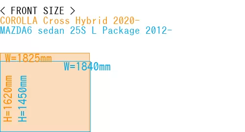 #COROLLA Cross Hybrid 2020- + MAZDA6 sedan 25S 
L Package 2012-